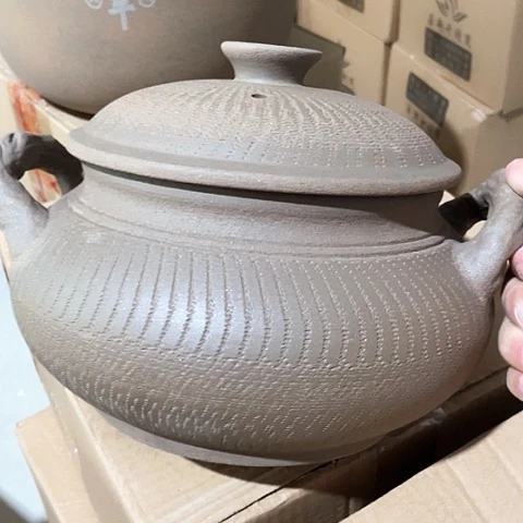 中式外贸单1个陶瓷2.5升富硒