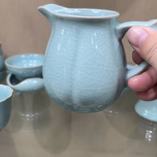 瓷片陶瓷茶具汝瓷茶具