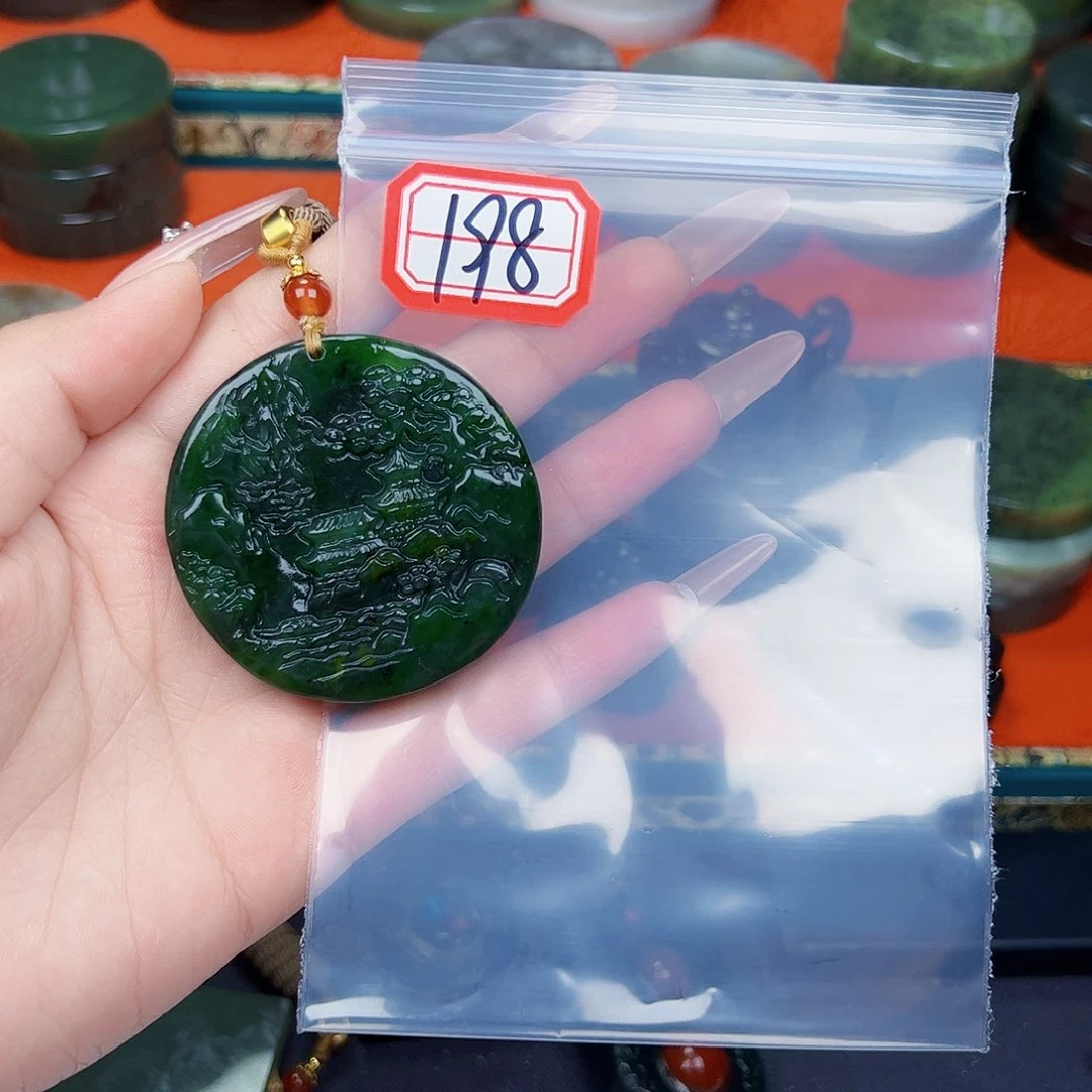 和田玉珠宝半成品未镶嵌