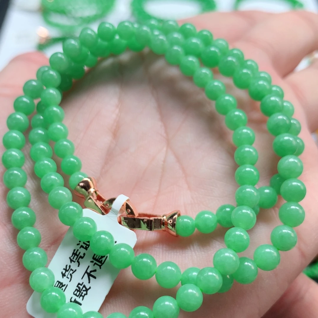 翡翠未镶嵌手链翡翠