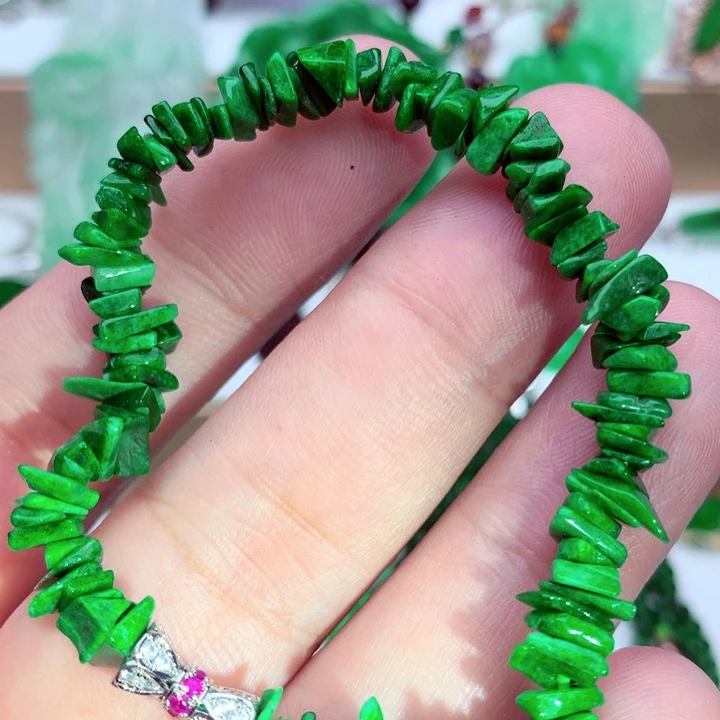 未镶嵌手链翡翠手链