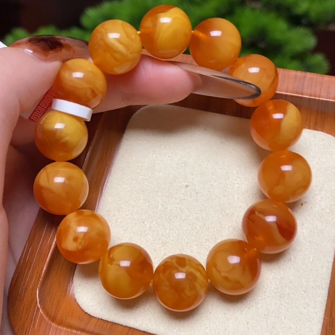 【闪购商品】蜜蜡颈饰未镶嵌手串