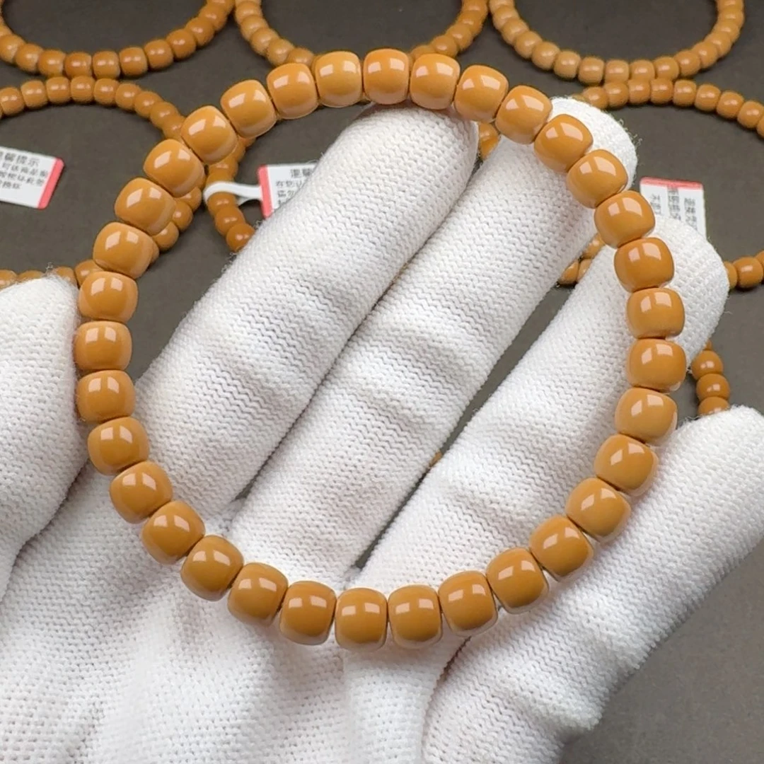 橄榄核吊坠精品 清水核尖单圈6.8mm