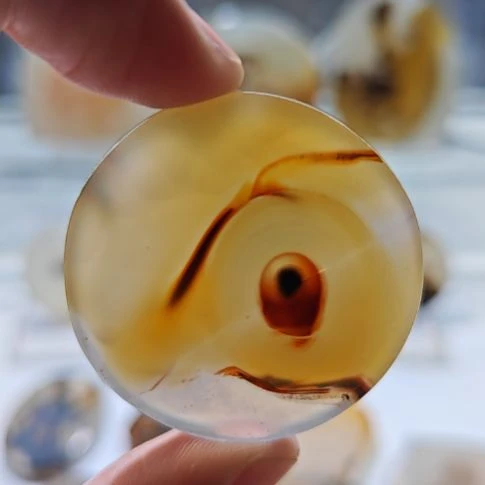 玛瑙/玉髓未镶嵌吊坠(不含链)55号