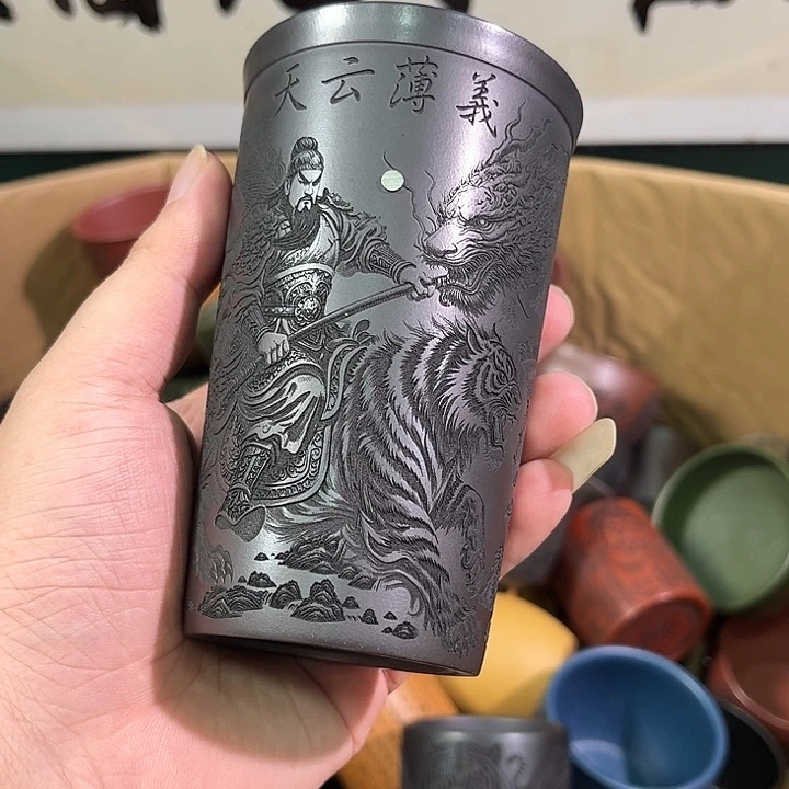 茶杯紫砂全手工紫砂主人杯