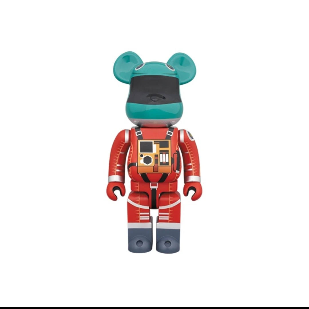 【小白】积木熊1000％绿头盔太空漫游