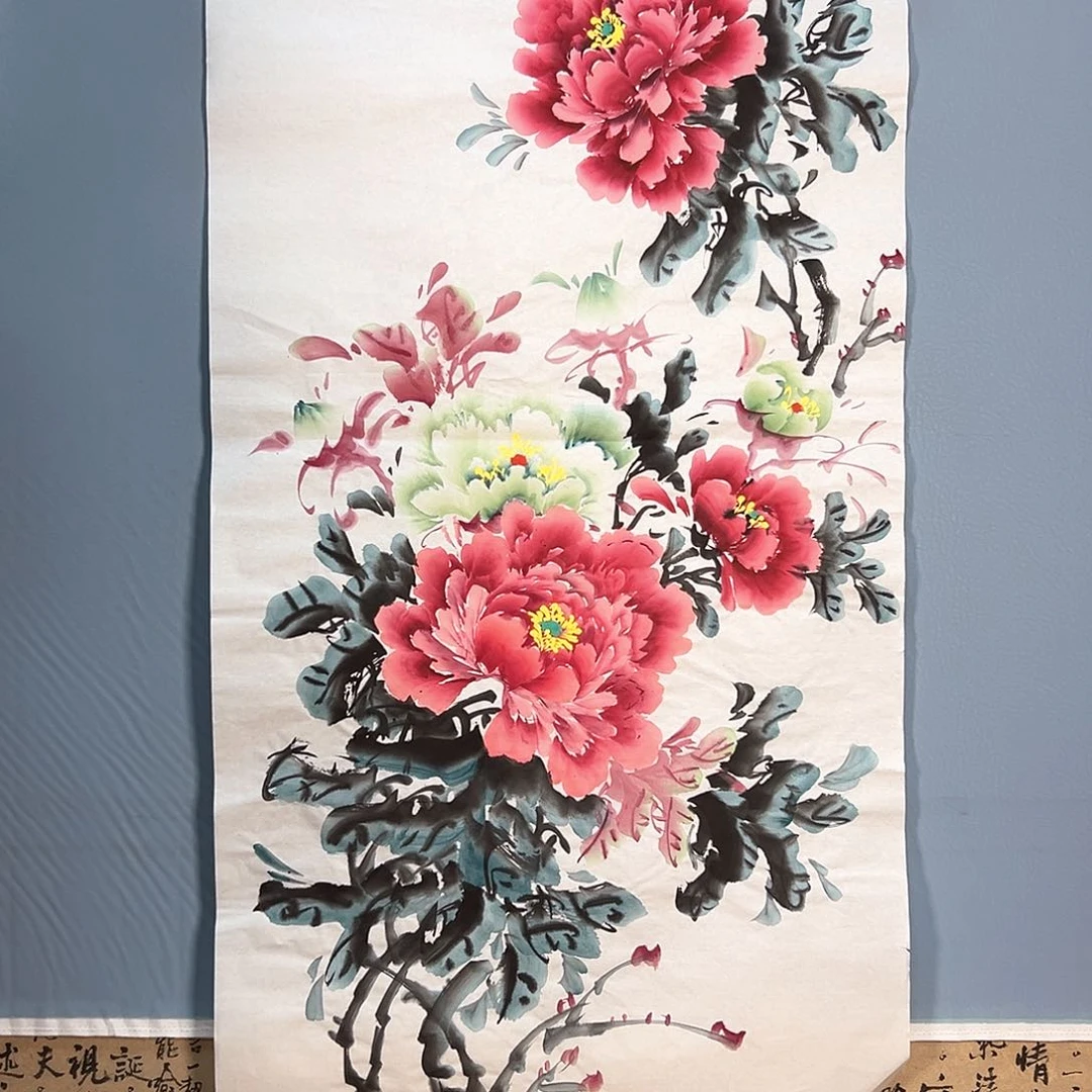 国画195 花鸟和蝴蝶都可以