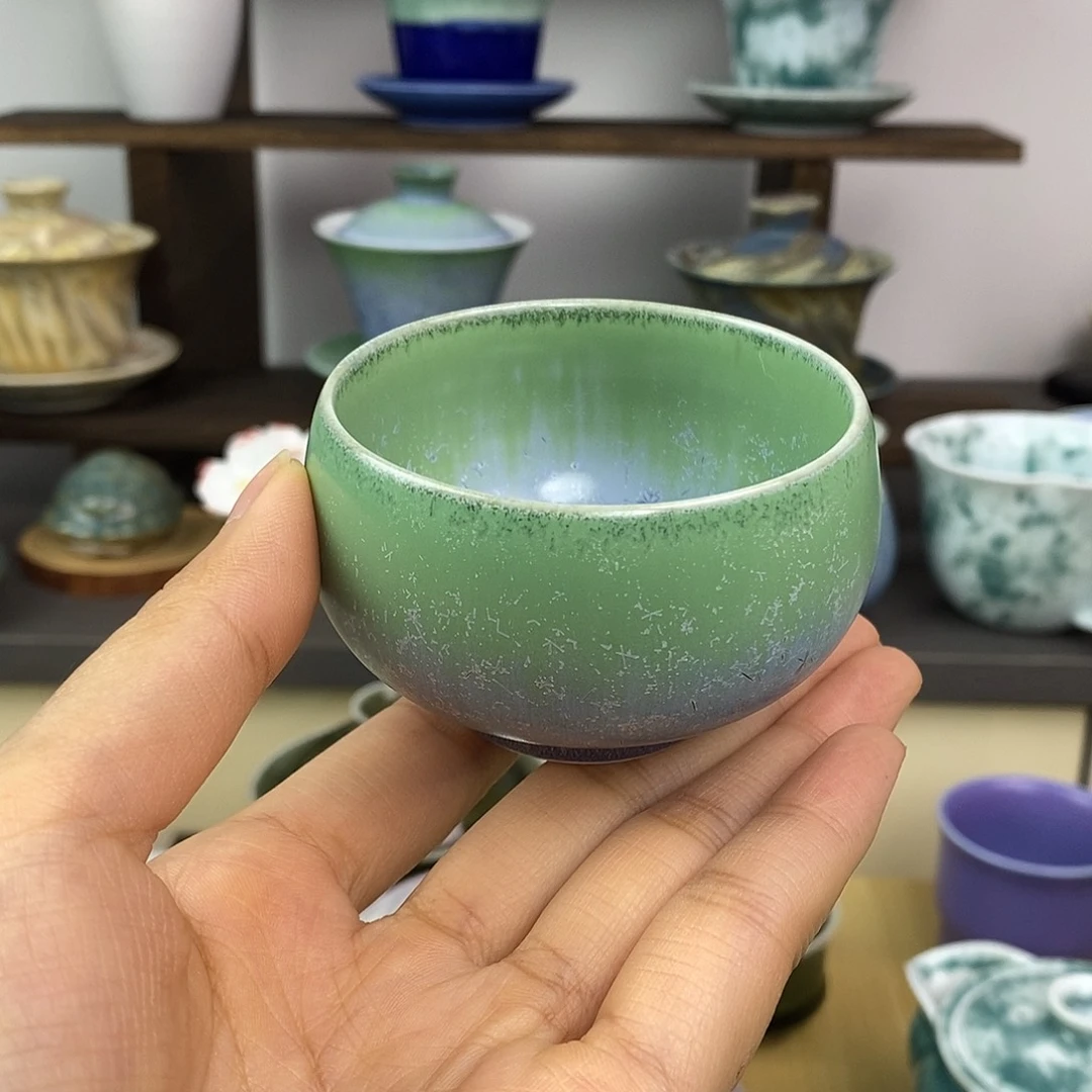 景德镇高温陶瓷茶杯100