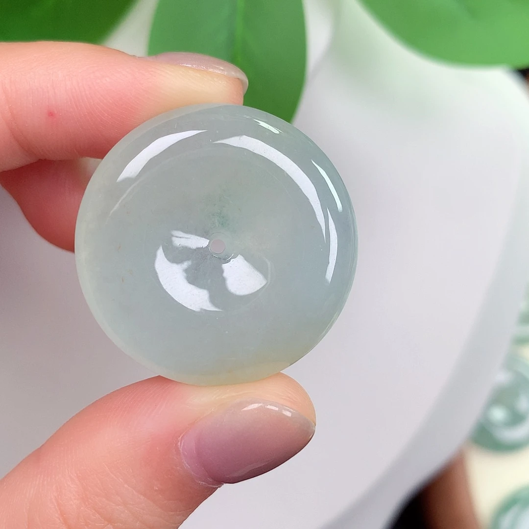 颈饰未镶嵌翡翠6，28.5-6.0mm