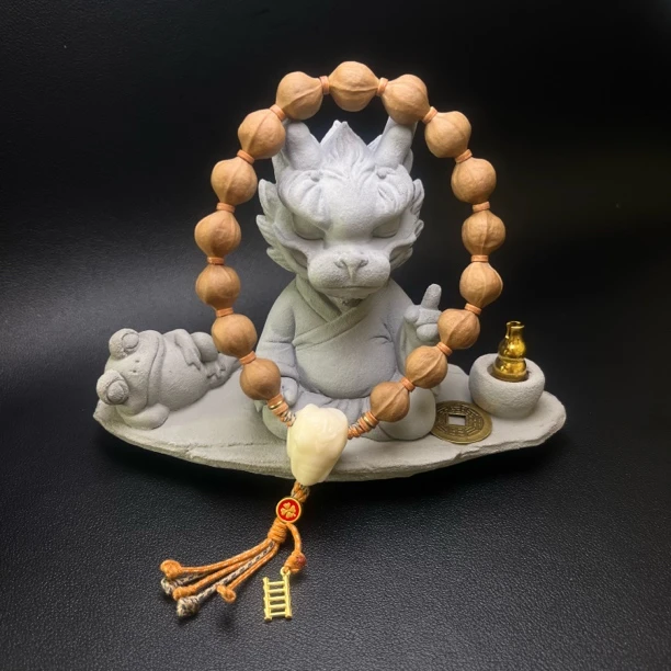 【蜜桃】原皮超小矮桩蒜头核象牙果三通