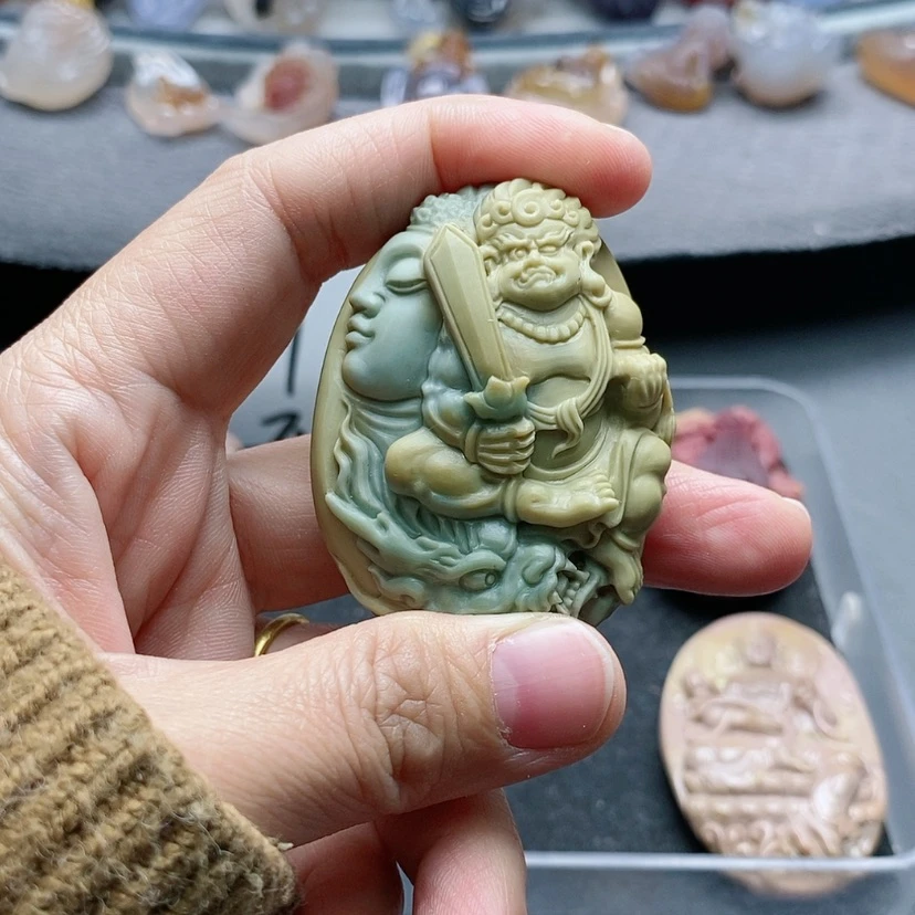 【闪购商品】未镶嵌吊坠 定制石英质玉