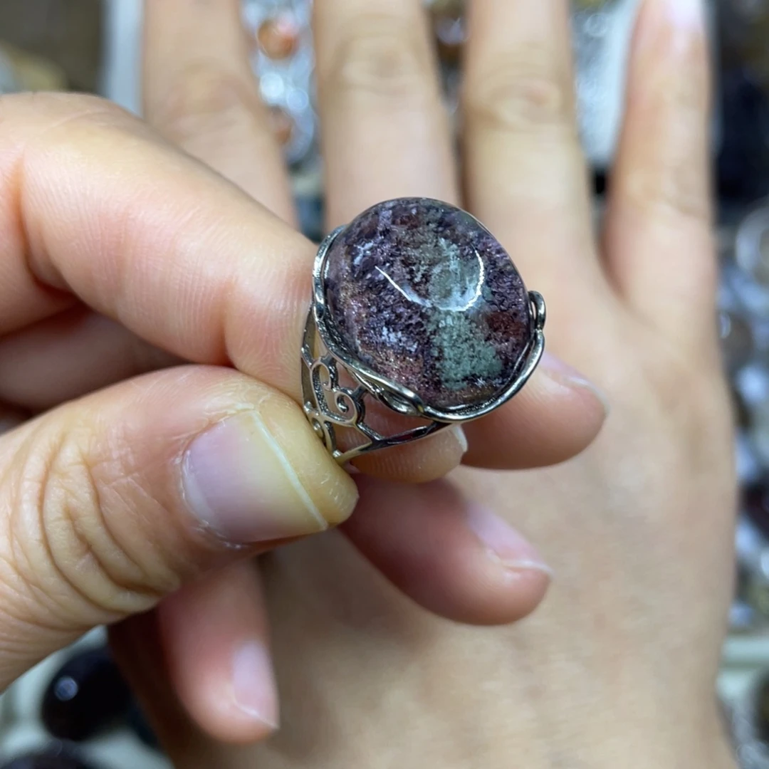 【闪购商品】未镶嵌珠宝半成品水晶戒指