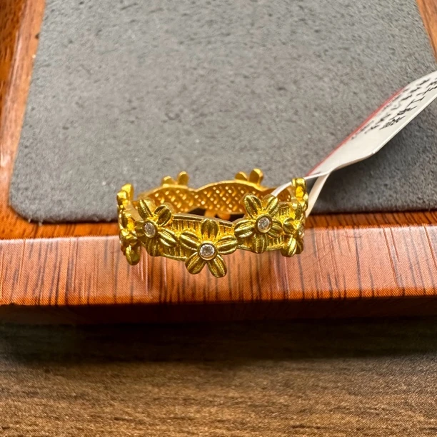 足金999 繁花戒 下单即锁价 （金条）黄金不支持退换