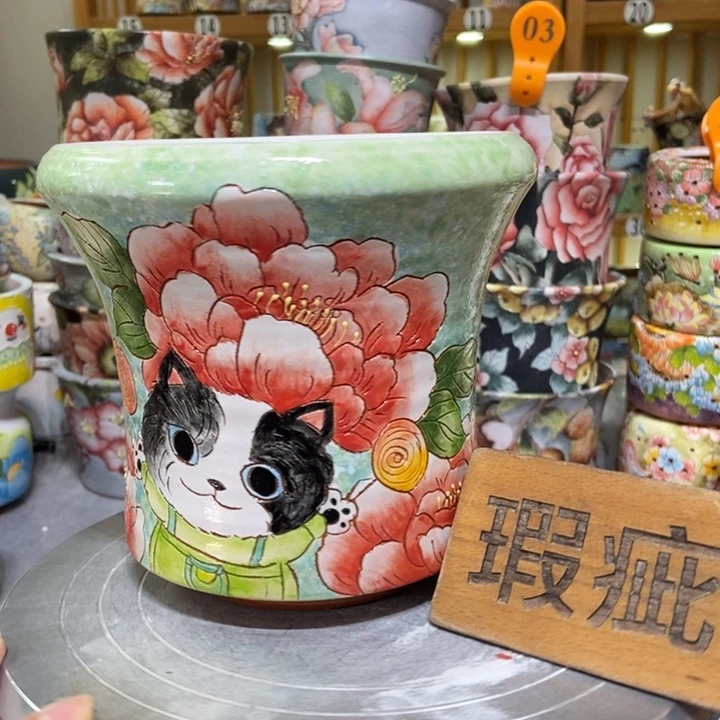 景德镇艺术手绘作品