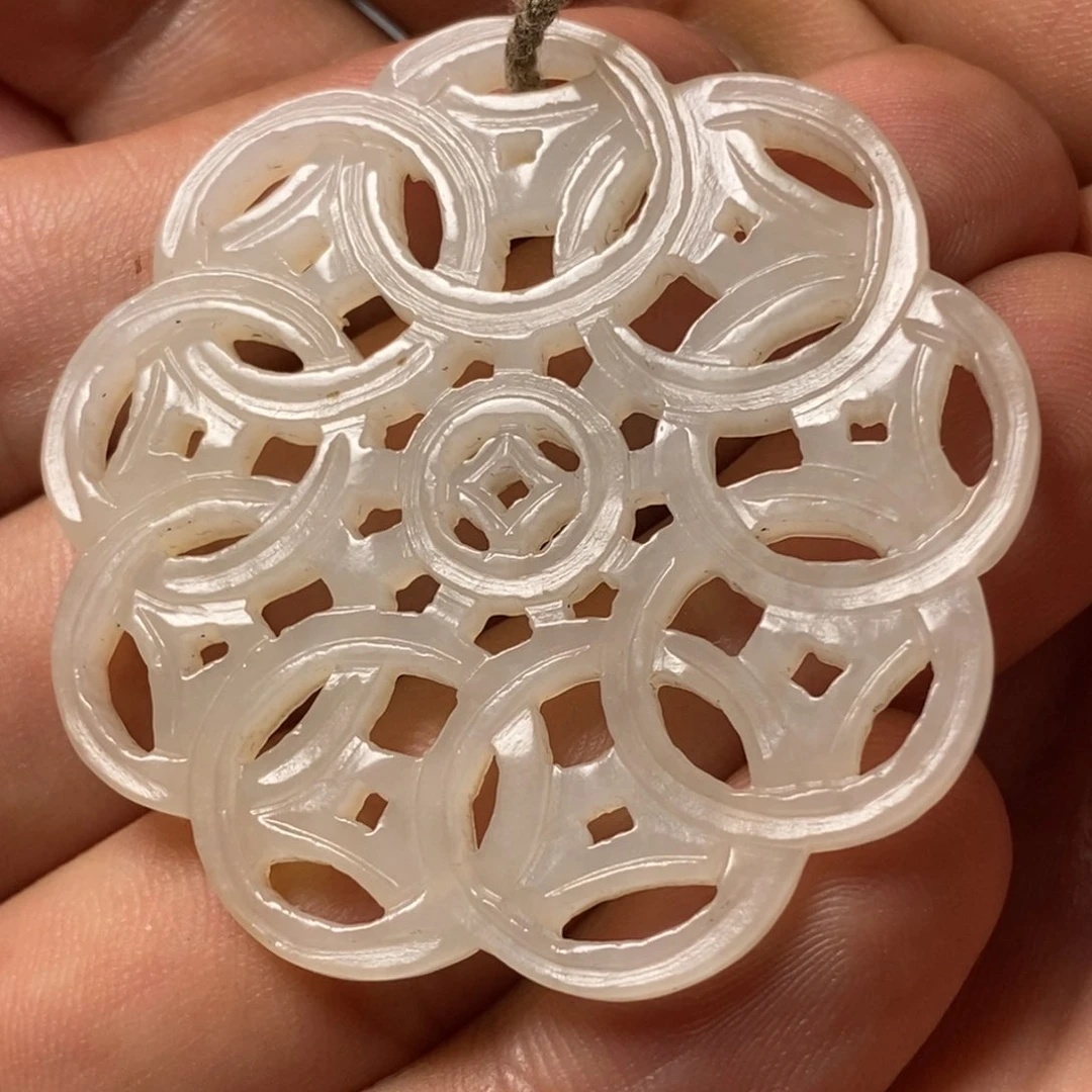 和田玉未镶嵌挂件?****)