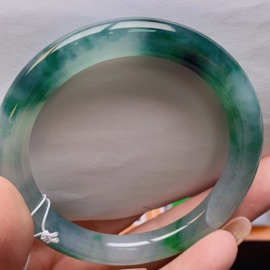 翡翠未镶嵌手镯58