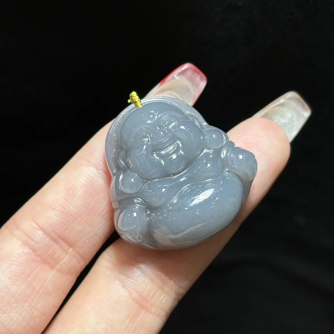 和田玉吊坠约30x12mm