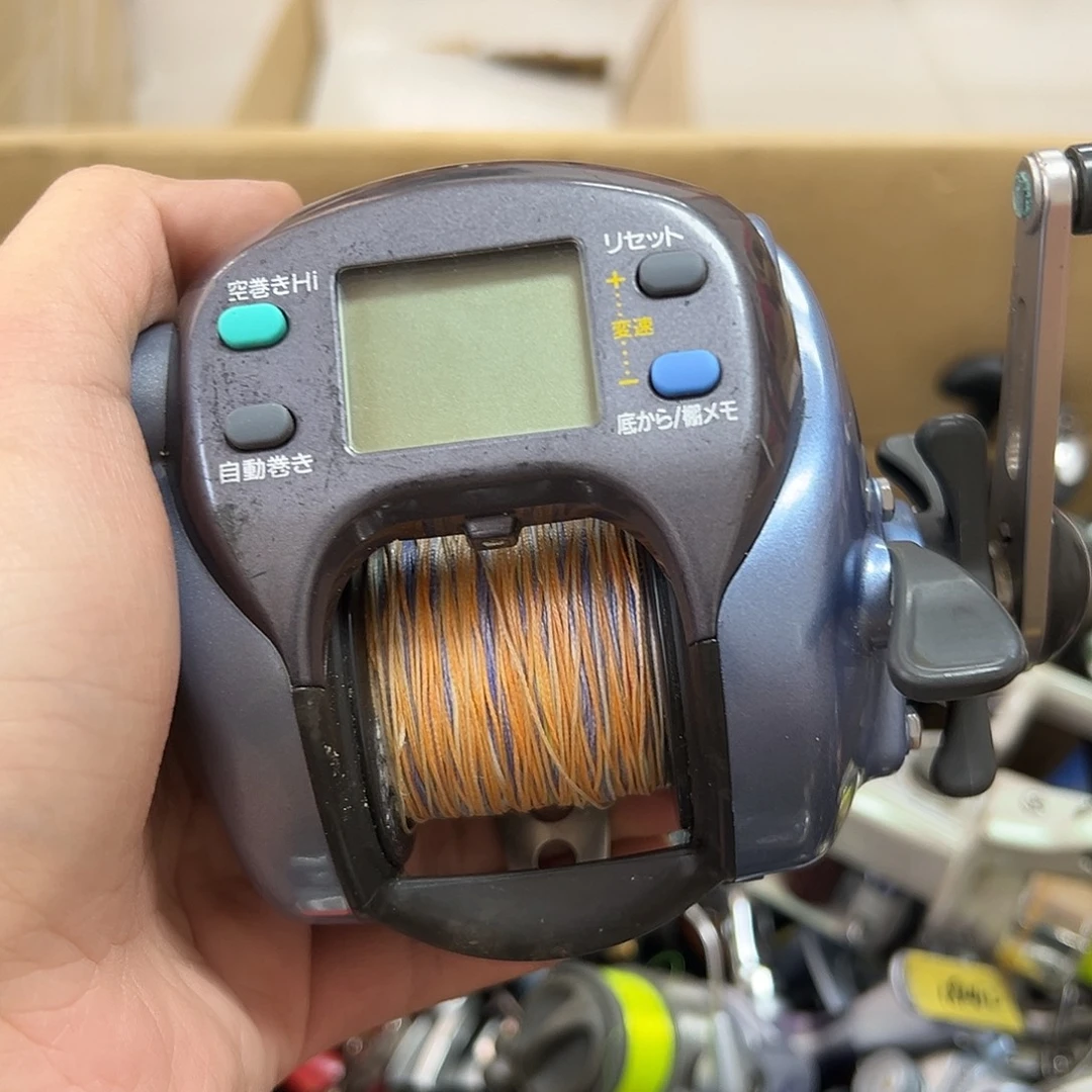 用***4渔轮 日本渔具 水滴轮 纺车轮 鼓轮