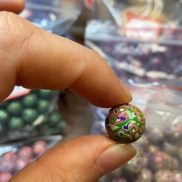 大漆工艺品散珠2号色