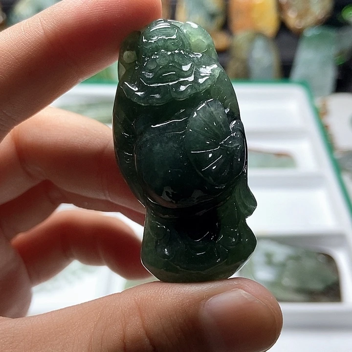 颈饰未镶嵌翡翠翡翠a货