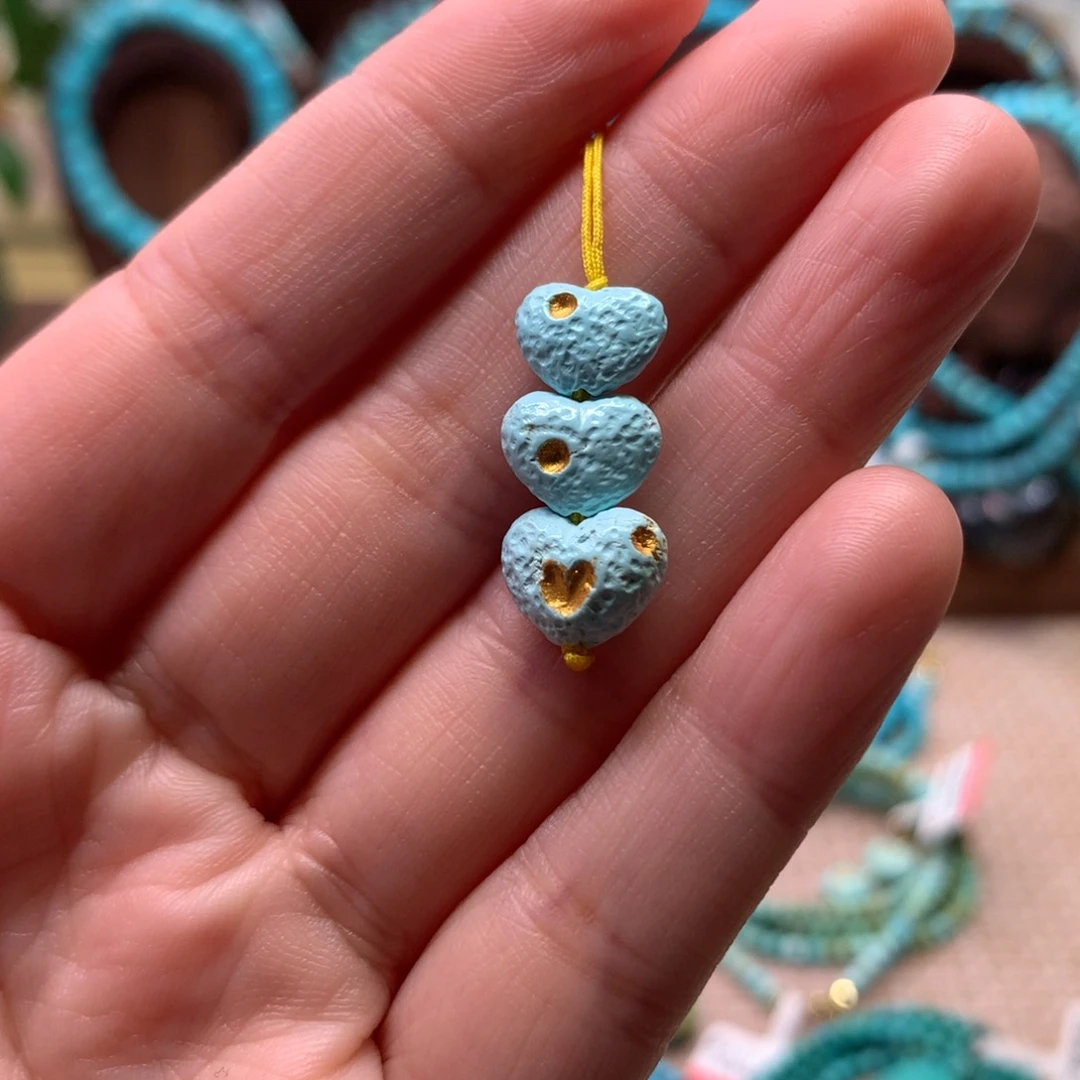 绿松石未镶嵌配饰