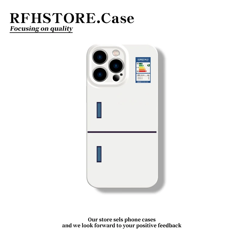 飞虎胜夏日节能冰箱适用苹果16菲林手机壳华为oppo小米15vivo创意