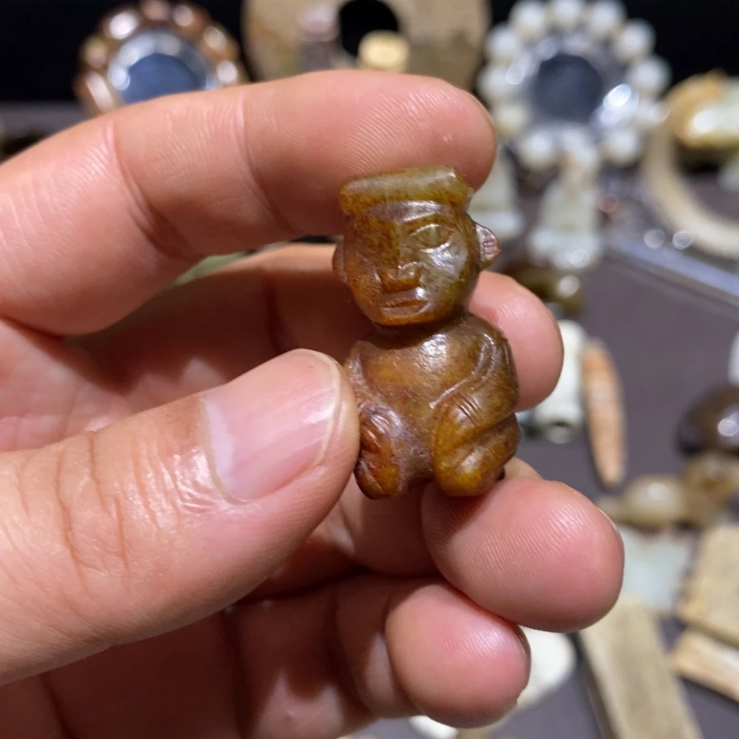 和田玉（糖玉）未镶嵌颈饰