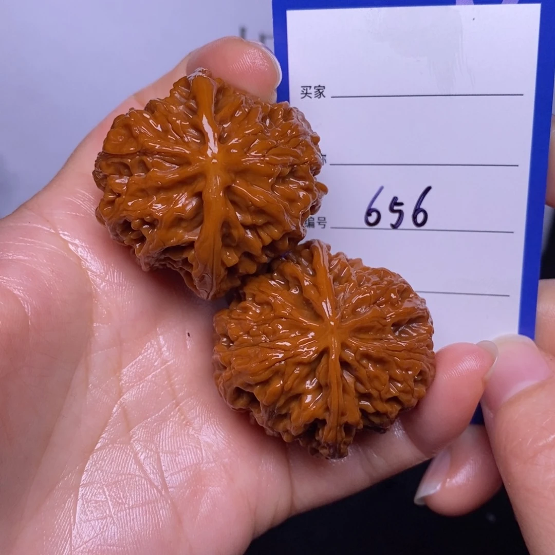 文玩核桃把件656/40苹果园