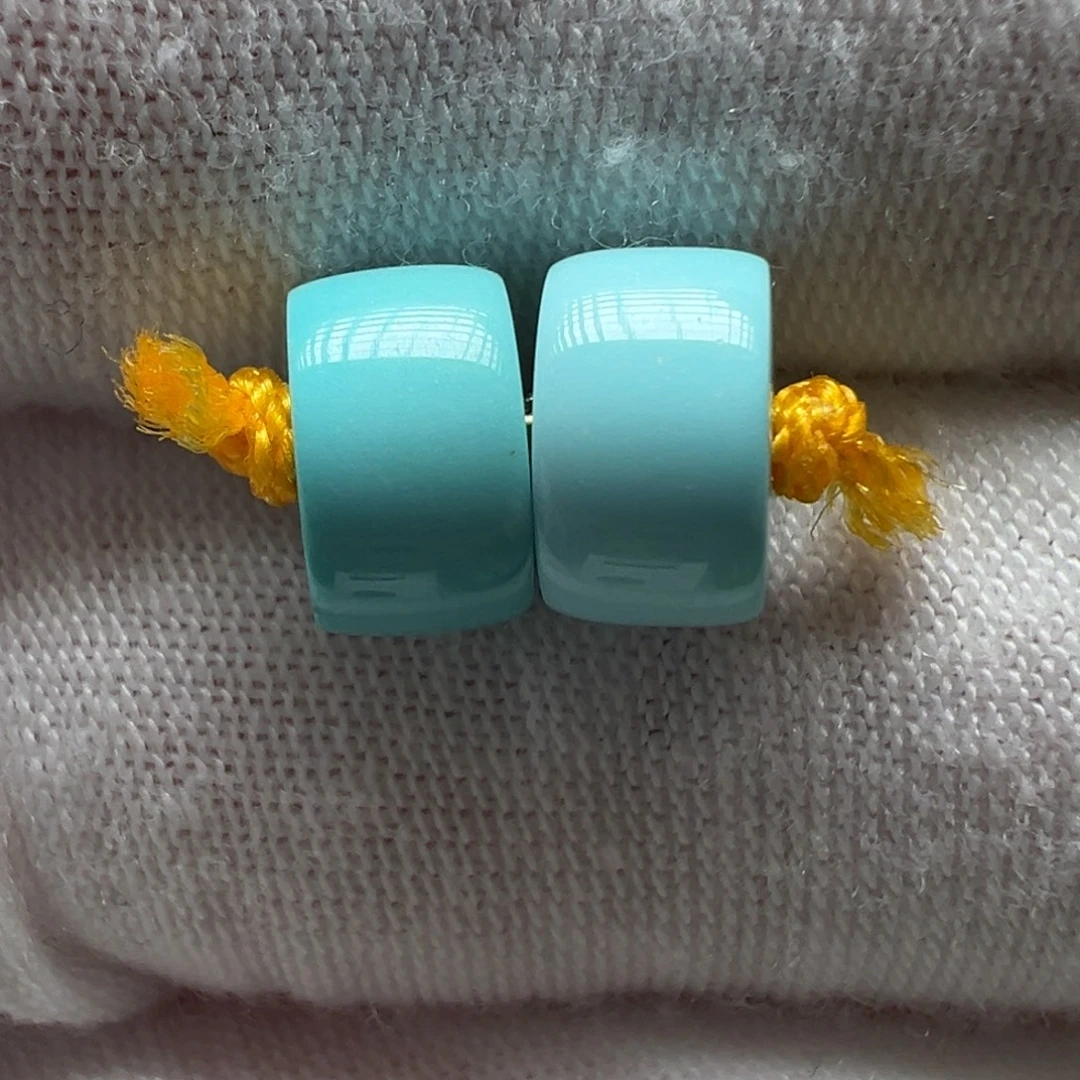 绿松石未镶嵌配饰8.1*4.6mm