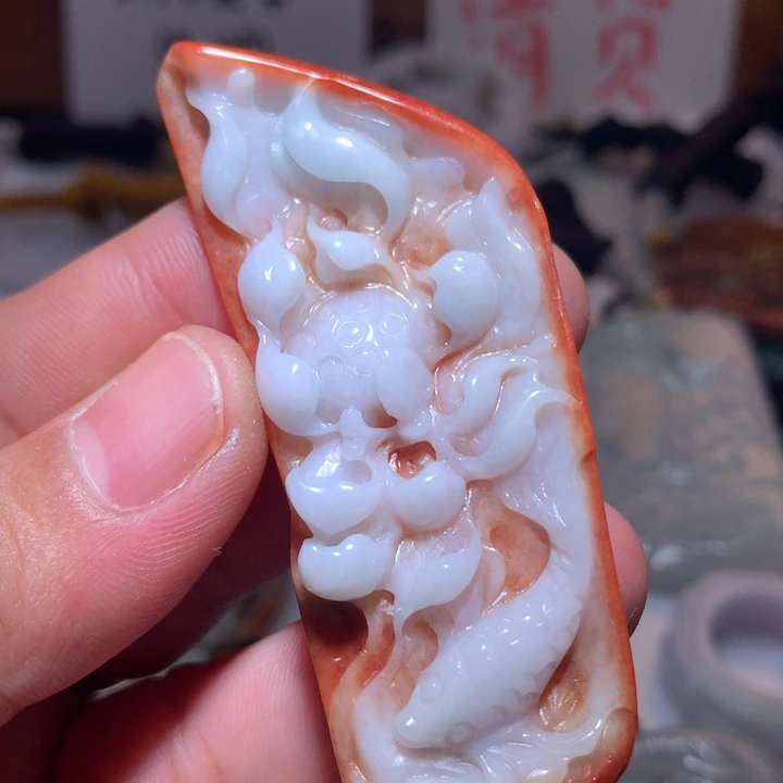 翡翠未镶嵌颈饰保真天然a货翡翠