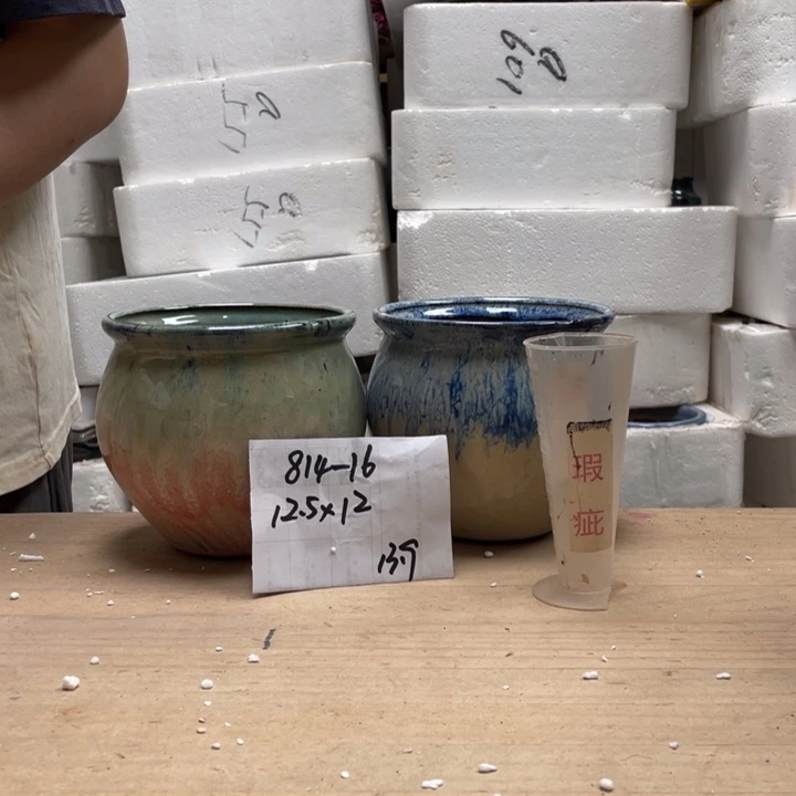 粗陶多肉花盆微瑕16