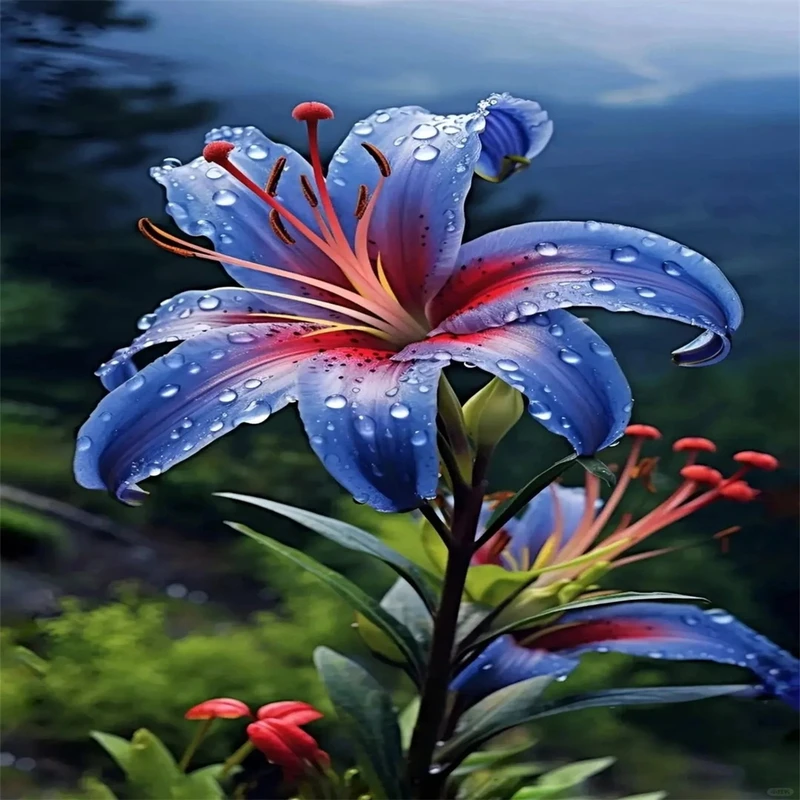 香水百合进口多头带芽播种耐热种球浓香型重瓣室内外种植盆栽观花