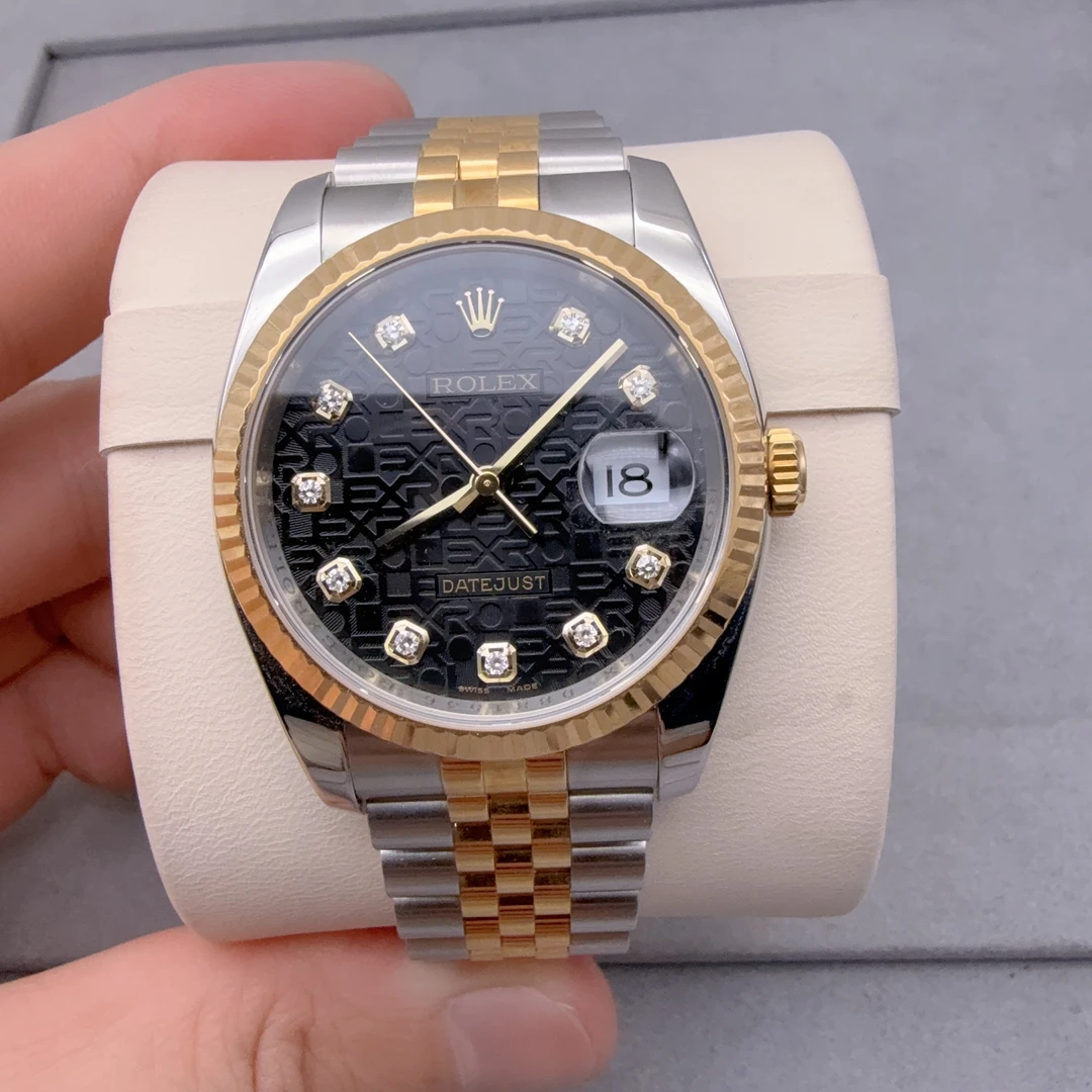 99新 Rolex/劳力士 日志116233 精钢间黄金 36毫米 电脑盘