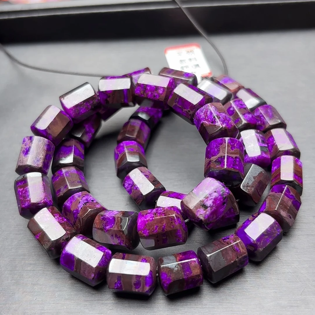 苏纪石（舒俱来）未镶嵌红丝绒项链