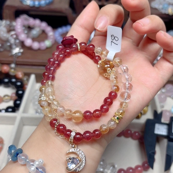 水晶手链未镶嵌金薇薇