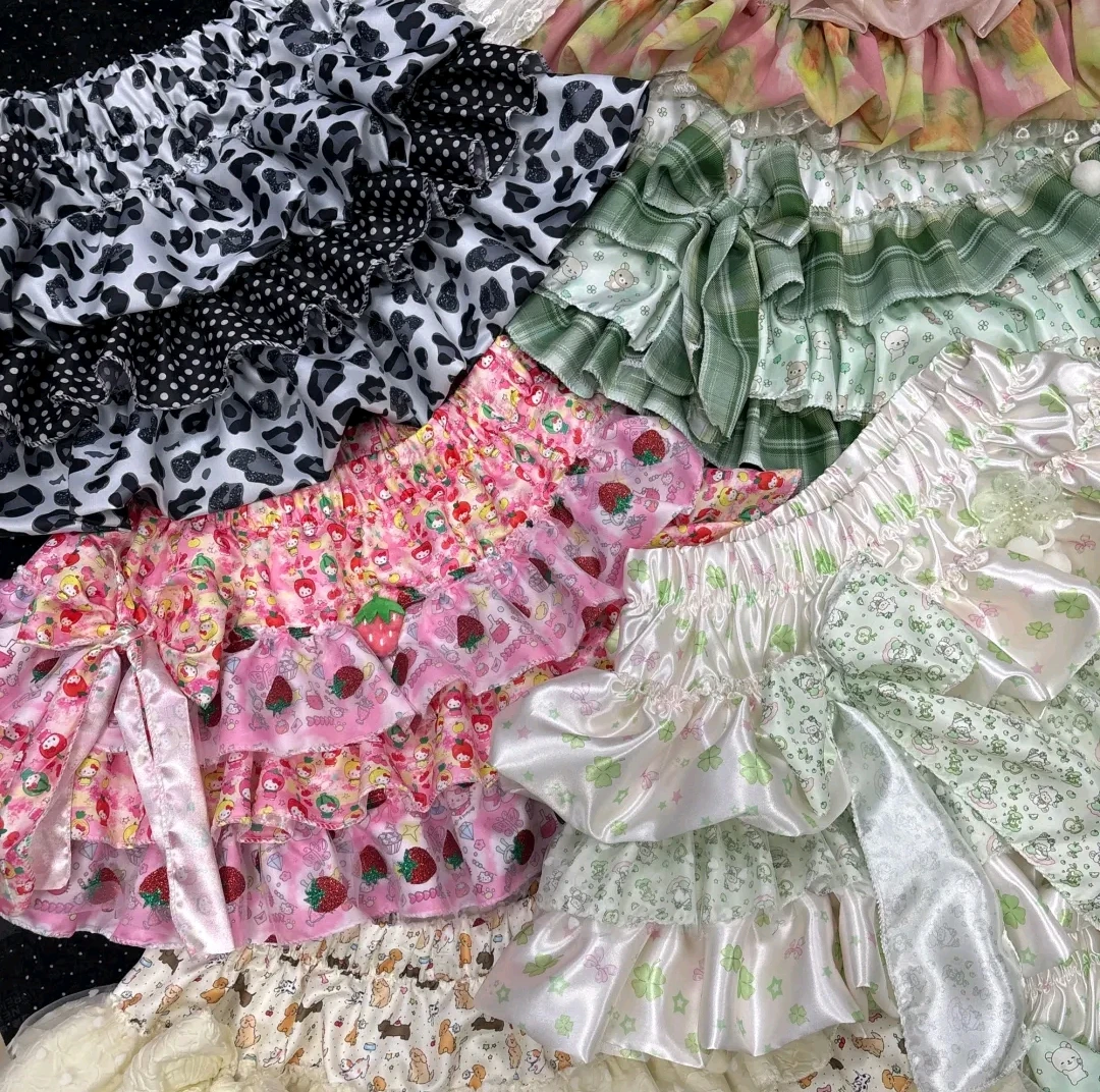 裙子奶酷小灵通y2k花苞蛋糕裙