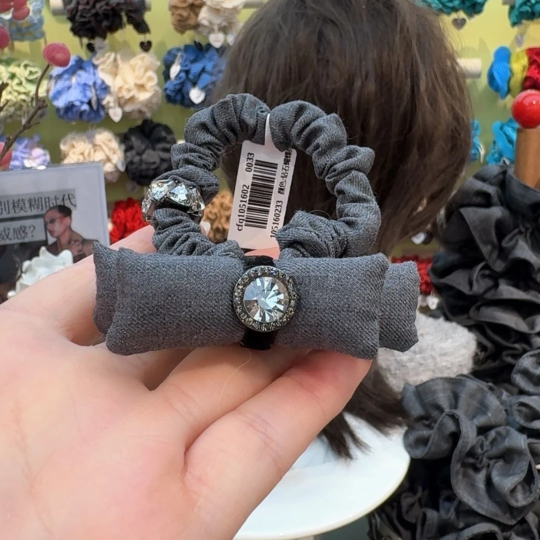 铁合金布艺西装充棉蝴蝶结小圈