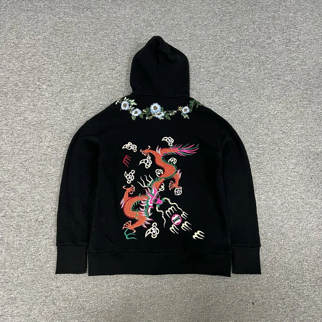 99新 GUCCI/古驰 Gucci 古驰 龙刺绣 拉链外套 99新 Xs码