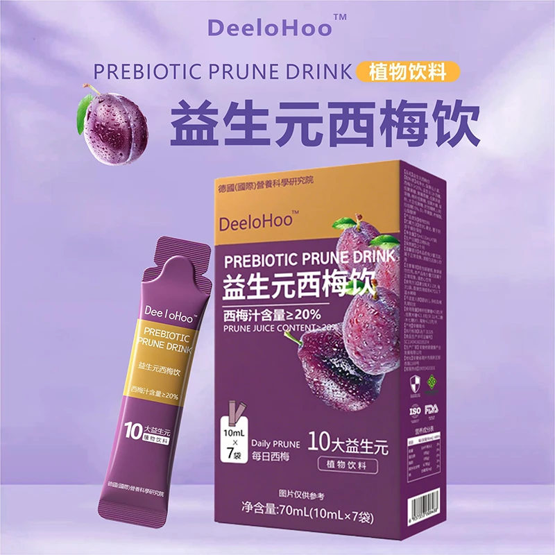 DeeloHoo益生元西梅饮十大益生元进口西梅汁20%高含量FF