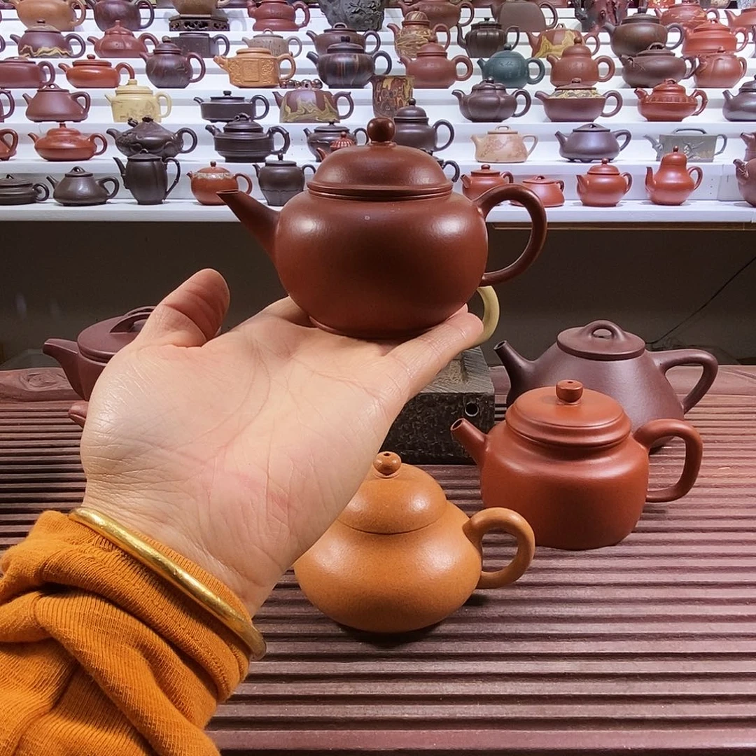 紫砂茶壶原矿紫砂工艺