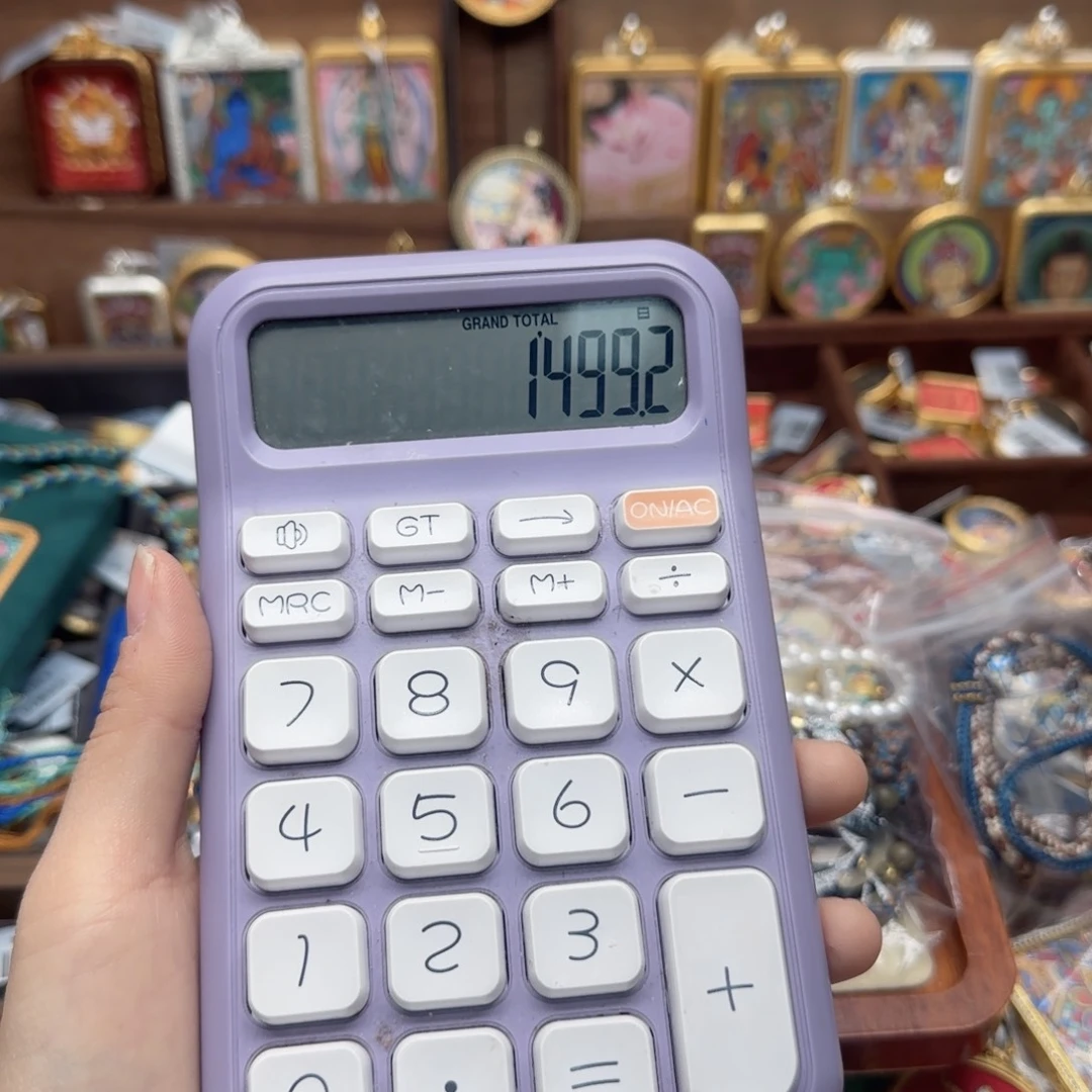 吊坠小**?古祥手绘唐卡