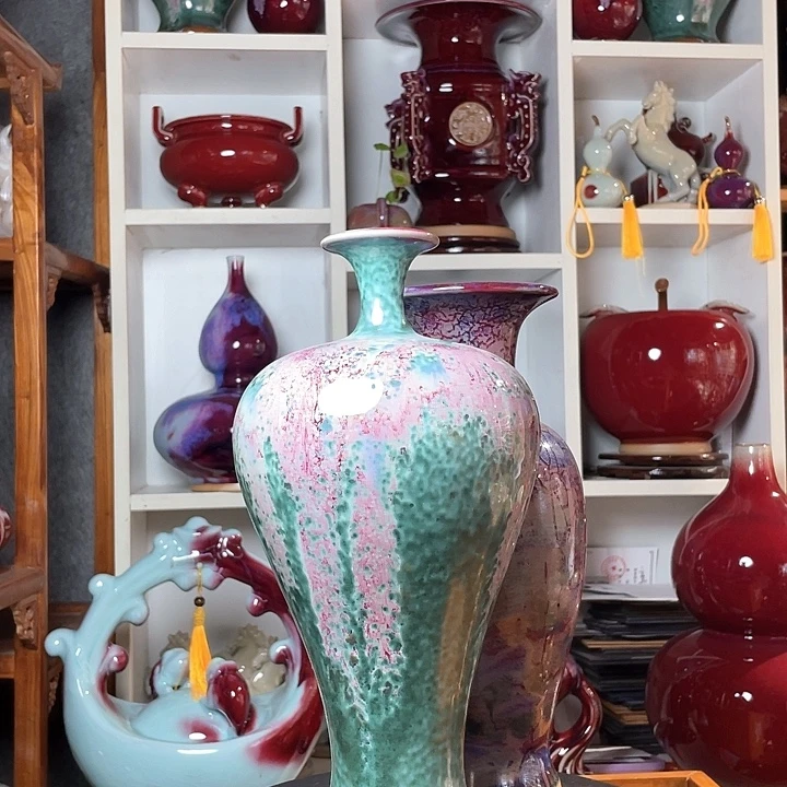 飞***~陶瓷钧瓷无双窑变无对