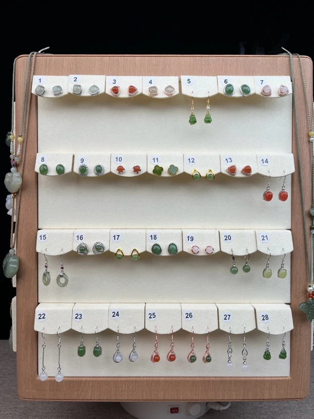 和田玉耳饰-直播间选款链接一拍下备注直播间编号