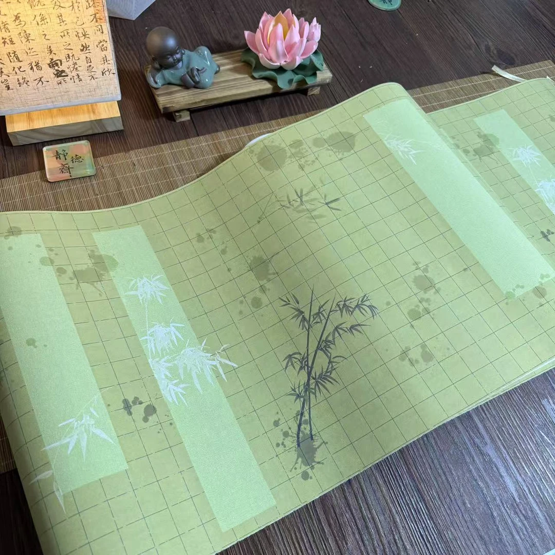 微喷蜡染加厚【新款微瑕长卷】小楷行草书用