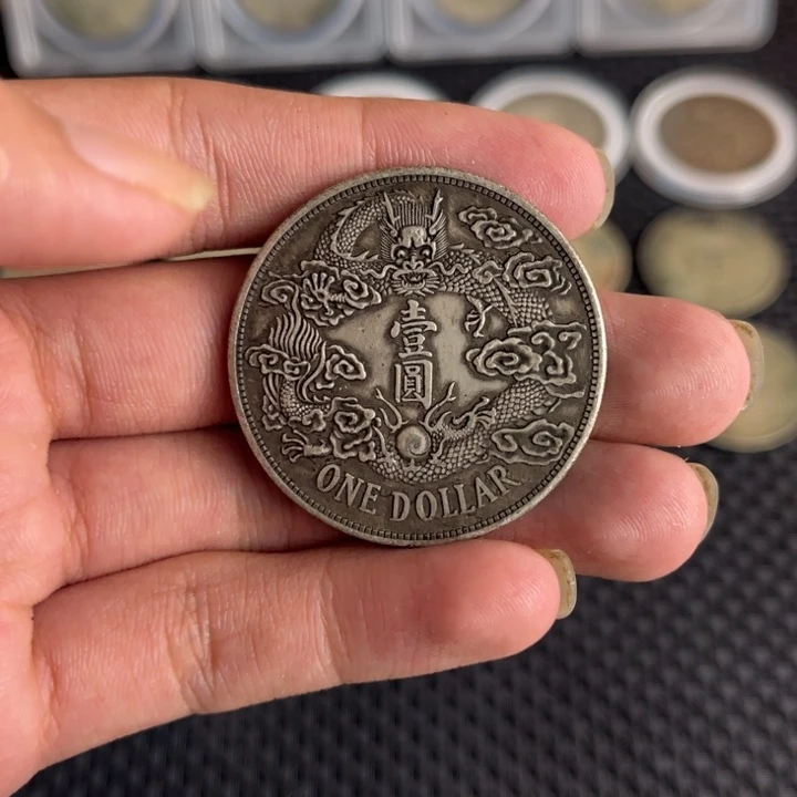 金属大头龙洋船洋工艺品