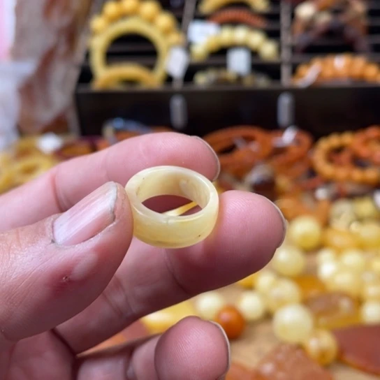 手链琥珀未镶嵌吊坠