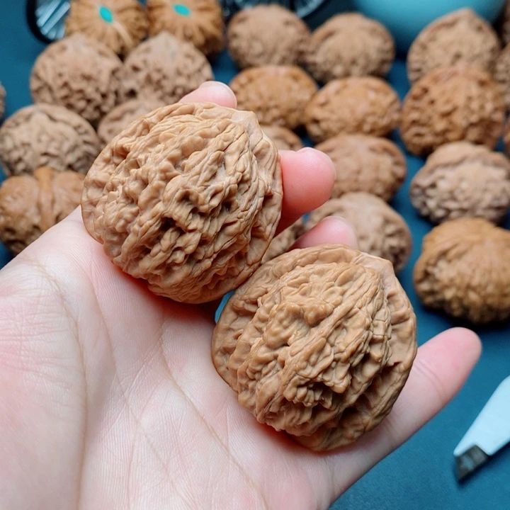 把件文玩核桃麦虎40全品