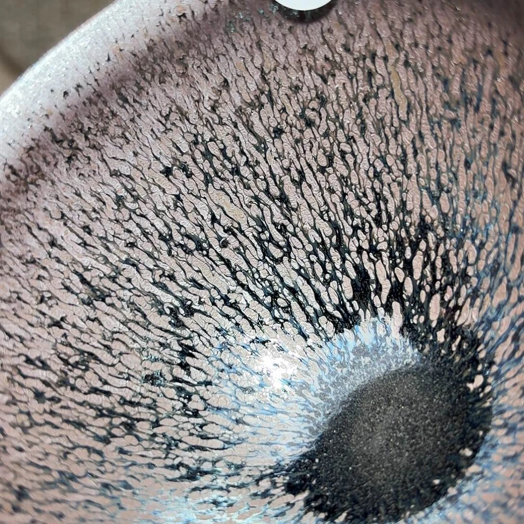 茶盏义兴龙窑建盏63微瑕