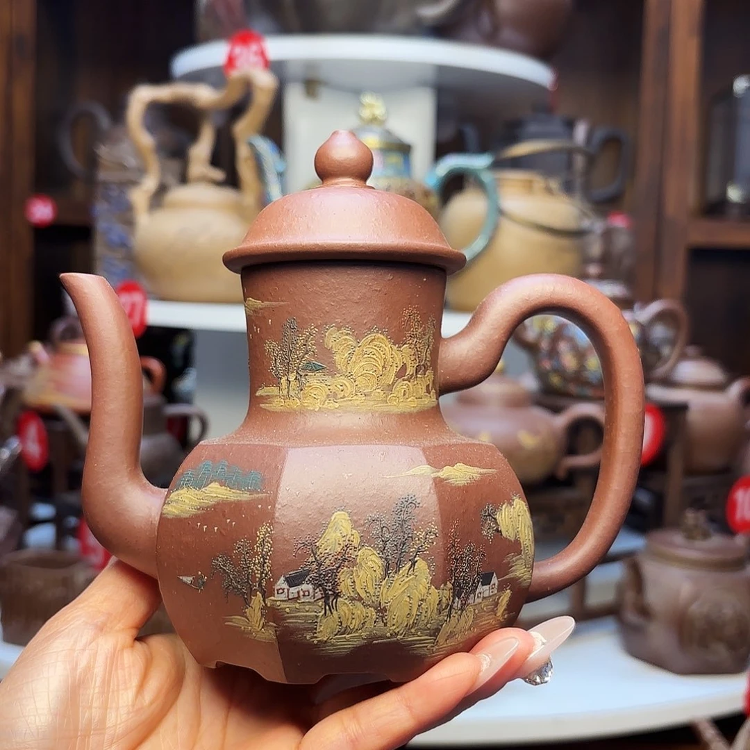 紫砂茶壶宜兴紫砂350