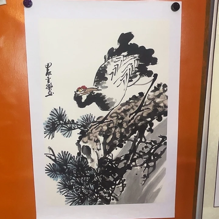 国画张圣敏先生纯手绘作品